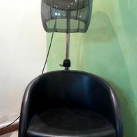 Casco asciugacapelli  con poltrona