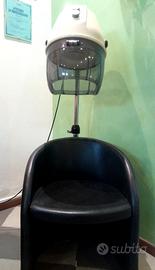 Casco asciugacapelli  con poltrona