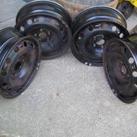 Cerchi ferro da 15" skoda fabia 2009