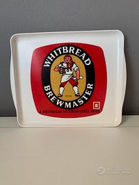 Vassoio Birra Whitbread Brewmaster  vintage
