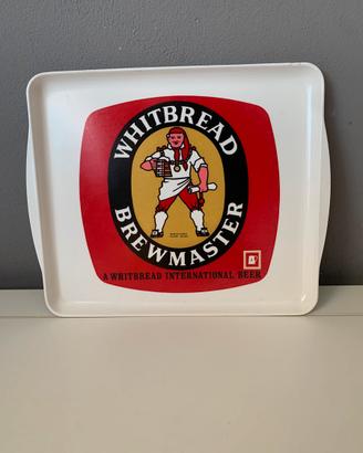 Vassoio Birra Whitbread Brewmaster  vintage