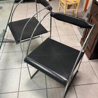 Sedie Patoz ICF design pelle set di 2