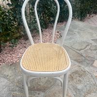 Sedie Tonet in legno e paglia di vienna