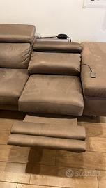 Divano penisola SX  mod.AVIATICO poltrone e sofà