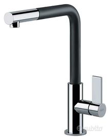 Miscelatore Franke Neptune evo nero/cromo c/doccia
