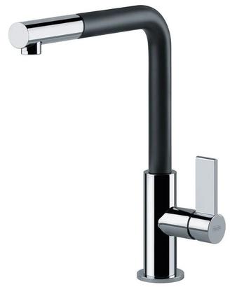 Miscelatore Franke Neptune evo nero/cromo c/doccia