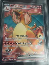 Pokémon 151: Charizard ex 183/165 GRAAD 9