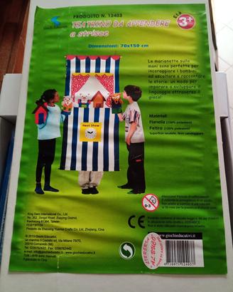 teatrino delle marionette da appendere 