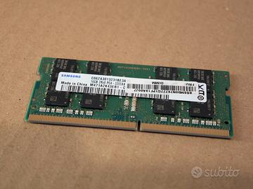 SAMSUNG 32GB KIT 2X16GB DDR4 3200 SODIMM PC4AA RAM