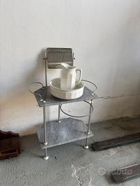 set toilette e catino  con brocca