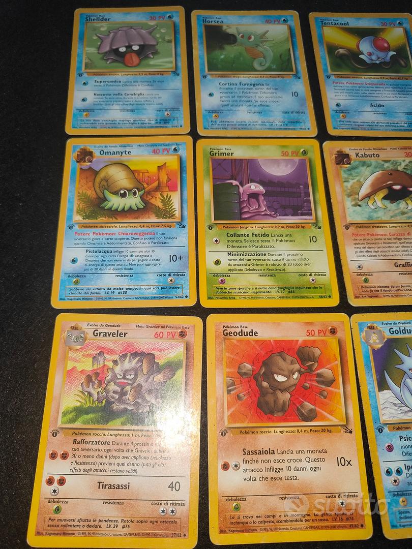 Raccoglitore Carte Pokémon PRIMA EDIZIONE - Collezionismo In vendita a  Livorno