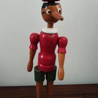 Pinocchio in legno 42cm