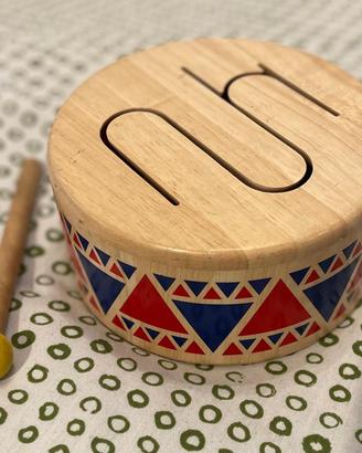 Gioco Tamburo in legno solido Plan toys