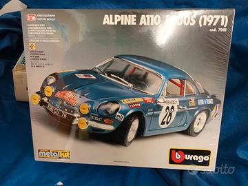 modello burago Renault alpine rally kit