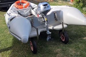 Gommome Selva T 350 VIB con chiglia pneumatica