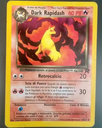 Dark Rapidash mazzo Team Rocket