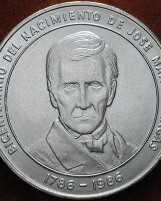 1986 Venezuela 100 Bolivares Jose Maria Vargas