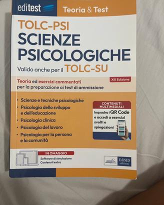 Manuale di preparazione per Scienze psicologiche