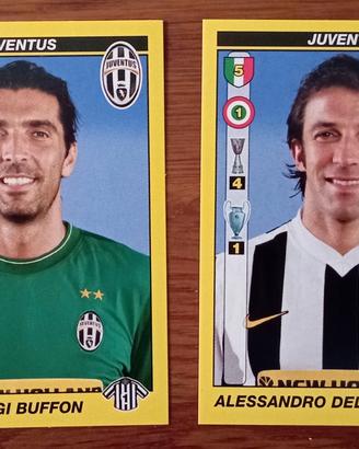 figurine Panini Juventus Buffon Del Piero 2009/10