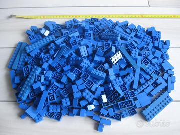 LEGO lotto mattoncini Blue Brick 2x
