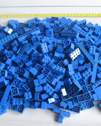 LEGO lotto mattoncini Blue Brick 2x