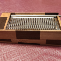 Grattugia inox cassetto in legno WD Lifestyle