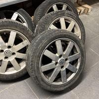 5 cerchi + pneumatici Firestone x wolkswagen Polo