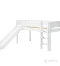 Kit rialzo flexa white semielevato con scivolo.