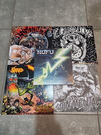 Lotto 5 Lp NUOVI hardcore italiano (6€ luno) 