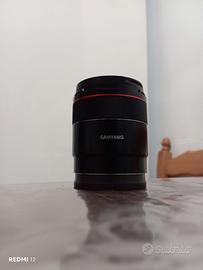 Obbiettivo Samyang 75mm F1.8