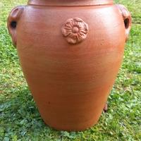 anfora in terracotta da giardino