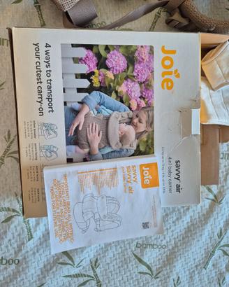JOIE SAVVY AIR MARSUPIO 4 IN 1