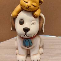 collezione thun club 2019 cane con gattino
