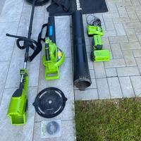 Decespugliatore tagliabordi soffiatore aspiratore