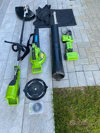 Decespugliatore tagliabordi soffiatore aspiratore