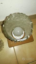Coppia di lampade Barovier toso Veneziana