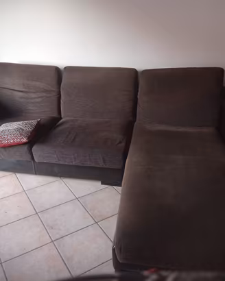 Divano con chaise (3 sedute)