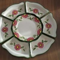 Set piatti cena fredda antipastiera 7 pezzi