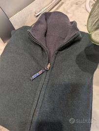 Maglioni full zip merinos double face K-Way 