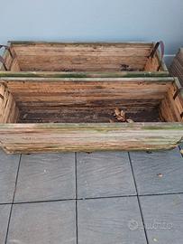 Fioriere in legno 