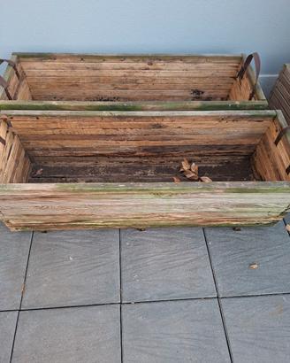 Fioriere in legno 