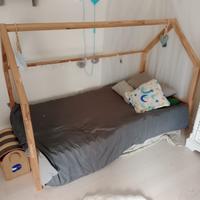 Letto cameretta a capanna