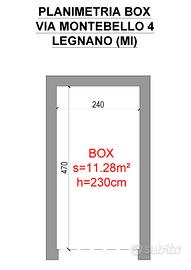Box a legnano via montebello 4 piano terra