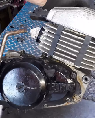 TGM 125 '78 : motore Motoplat carburatore