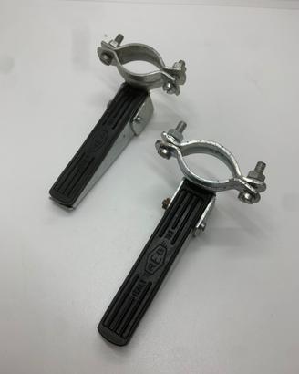 Coppia pedaline vintage REG attacco telaio Piaggio