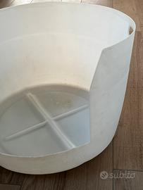 Grande lettiera per gatto con tappetino