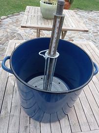 Pentola per bollitura vasi conserve sotto vuoto