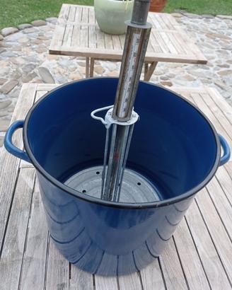 Pentola per bollitura vasi conserve sotto vuoto