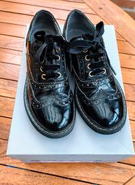 Scarpe francesine vernice Nero Giardini n.32