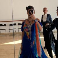 abito ballo da sala/ danze standard